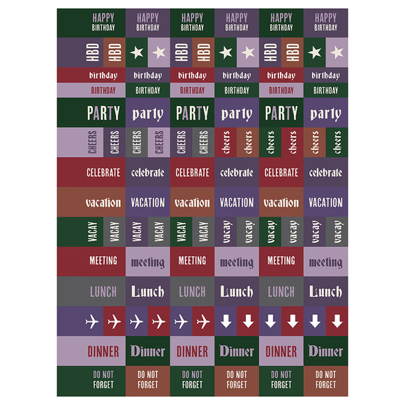 2026 Witch's Flower Medium Weekly Monthly Planner