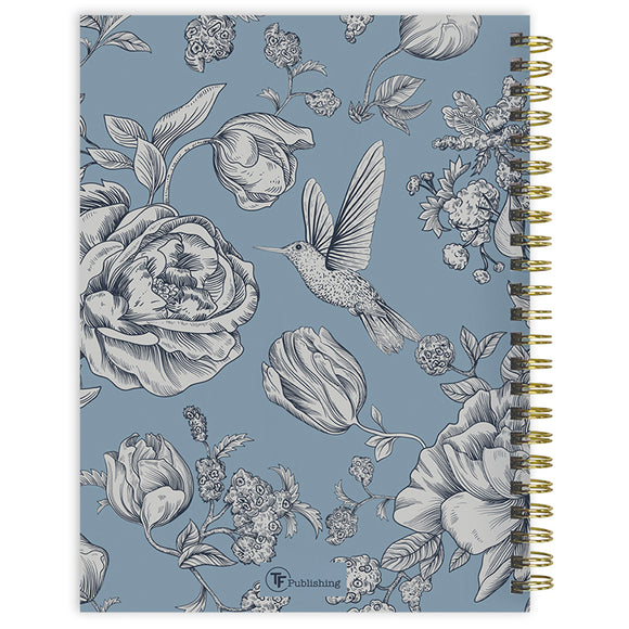 2026 Garden Roses Medium Weekly Monthly Planner