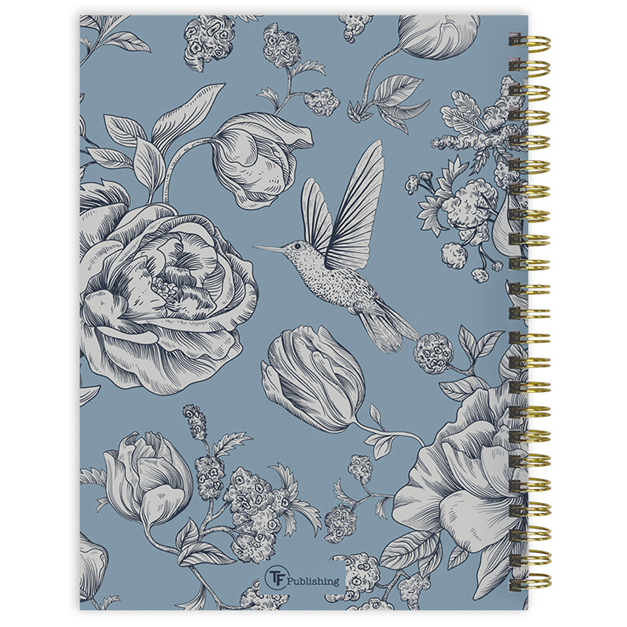 2026 Garden Roses Medium Weekly Monthly Planner