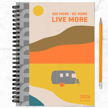 2026 Airstream Medium Weekly Monthly Planner