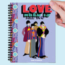 2026 All You Need is Love Medium Weekly Monthly Planner-3