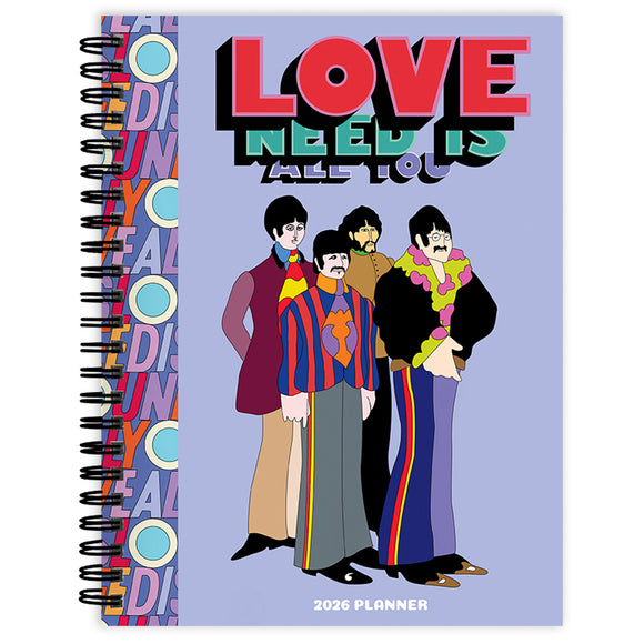 2026 All You Need is Love Medium Weekly Monthly Planner