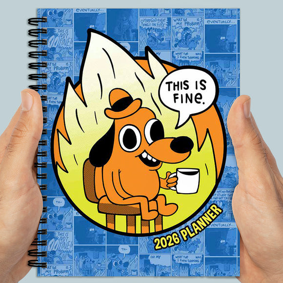 2026 This is Fine Medium Weekly Monthly Planner