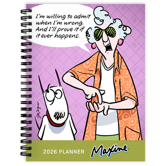 2026 Maxine Medium Weekly Monthly Planner