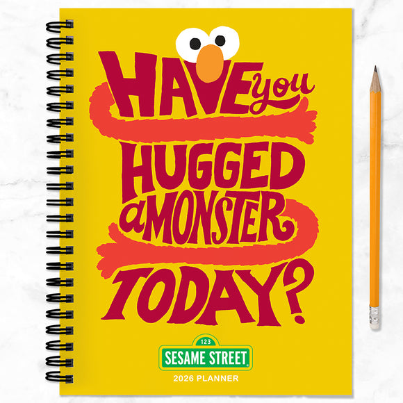 2026 Sesame Street Medium Weekly Monthly Planner