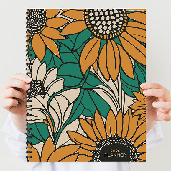 2026 Growing Helios Large Weekly Monthly Planner