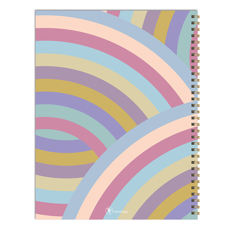 2026 Almost Rainbow Large Weekly Monthly Planner