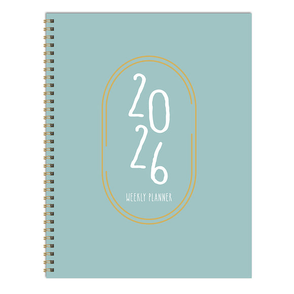 2026 Robin's Egg Large Weekly Monthly Planner