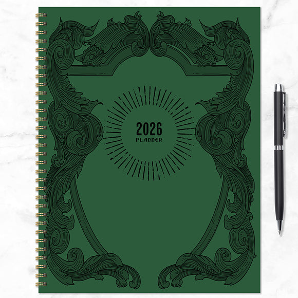 2026 Crest Large Weekly Monthly Planner