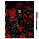 2026 Red Roses Large Weekly Monthly Planner-1