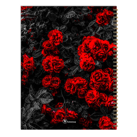 2026 Red Roses Large Weekly Monthly Planner