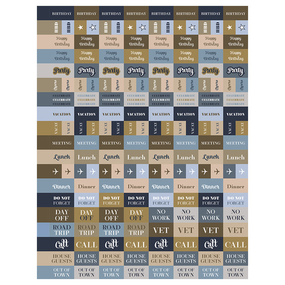 2026 Bonjour Book of Blooms Large Weekly Monthly Planner