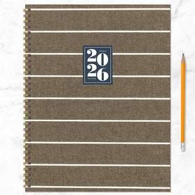 2026 Linen Large Weekly Monthly Planner