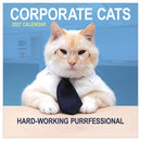 2027 Corporate Cats Wall Calendar-1