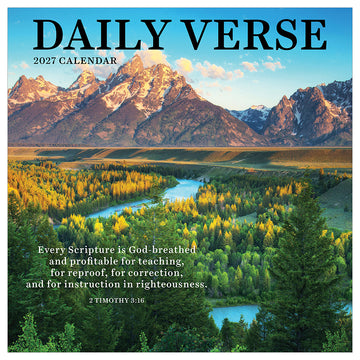 2027 Daily Verse Wall Calendar