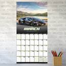 2027 Dream Cars Wall Calendar-4