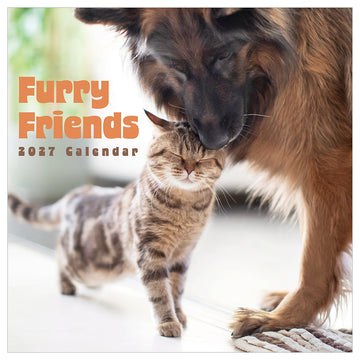 2027 Furry Friends Wall Calendar