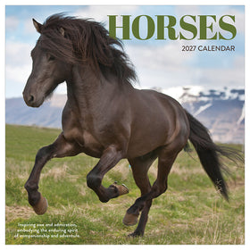 2027 Horses Wall Calendar