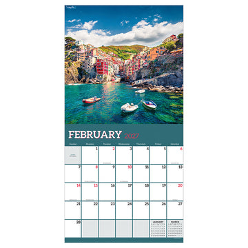 2027 Italy Wall Calendar - 0