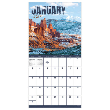 2027 Landscapes Wall Calendar - 0