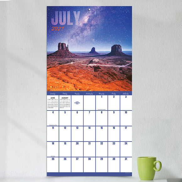 2027 Landscapes Wall Calendar