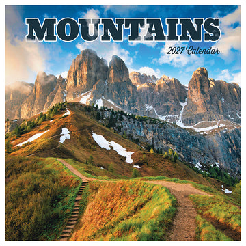 2027 Mountains Wall Calendar
