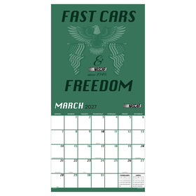 2027 Nascar Trend Wall Calendar - 0