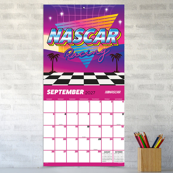 2027 Nascar Trend Wall Calendar