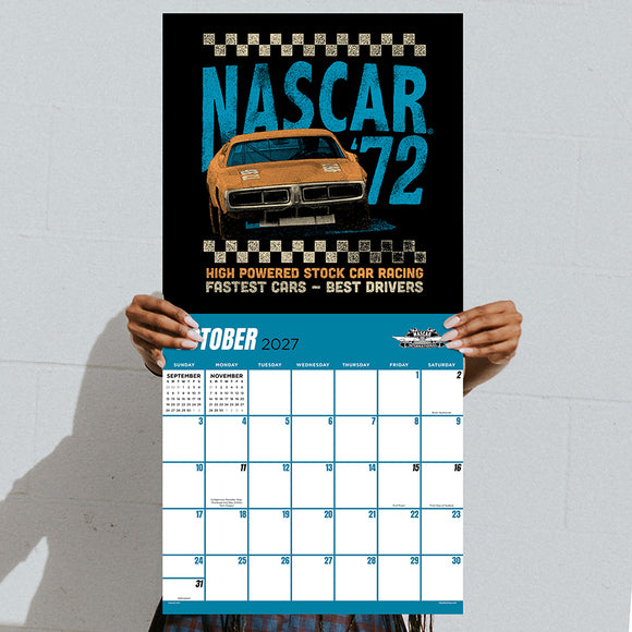 2027 Nascar Trend Wall Calendar