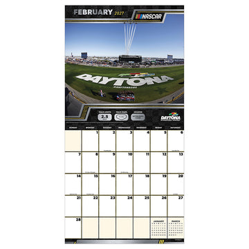 2027 Nascar Tracks Wall Calendar - 0