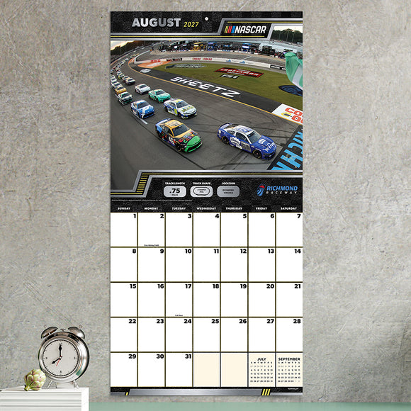 2027 Nascar Tracks Wall Calendar