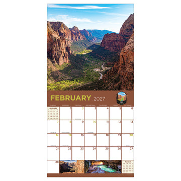 2027 National Parks Wall Calendar - 0