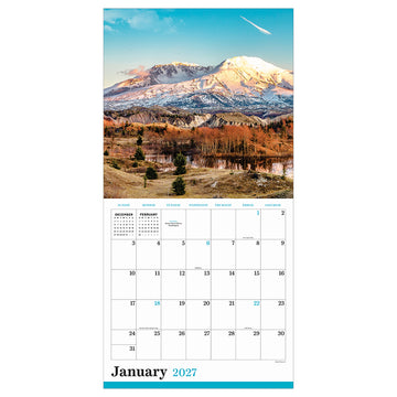 2027 Pacific Northwest Wall Calendar - 0
