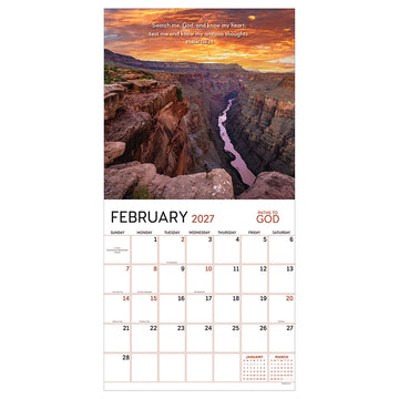 2027 Paths to God Wall Calendar - 0