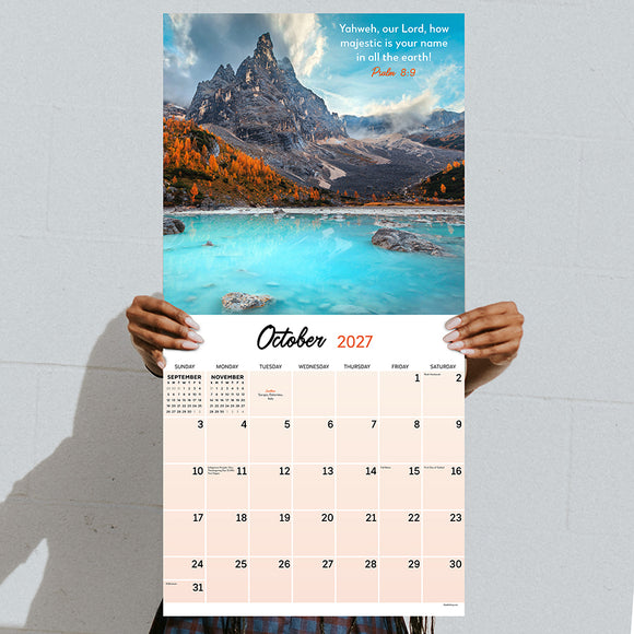 2027 Psalms Wall Calendar
