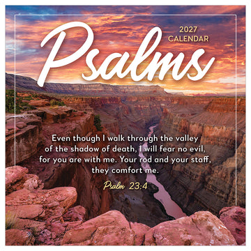 2027 Psalms Wall Calendar