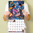 2027 Space Cats Wall Calendar-5