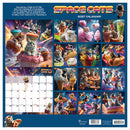 2027 Space Cats Wall Calendar-6