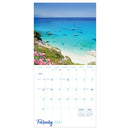2027 Tropical Beaches Wall Calendar-3