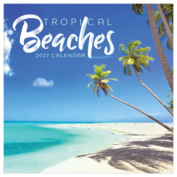 2027 Tropical Beaches Wall Calendar