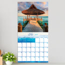 2027 Tropical Escapes Wall Calendar-4