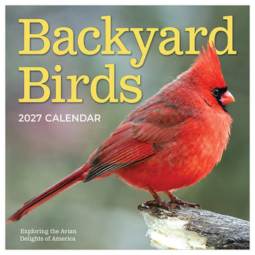 2027 Backyard Birds Wall Calendar