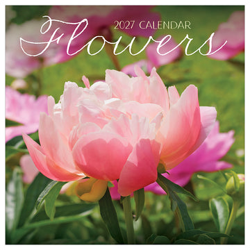 2027 Flowers Wall Calendar