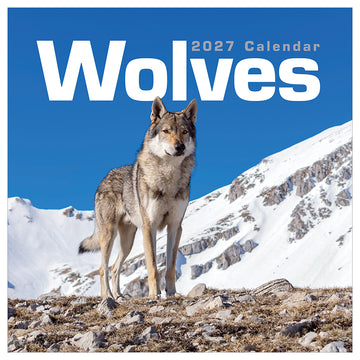 2027 Wolves Wall Calendar