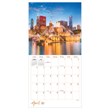 2027 Chicago Wall Calendar - 0
