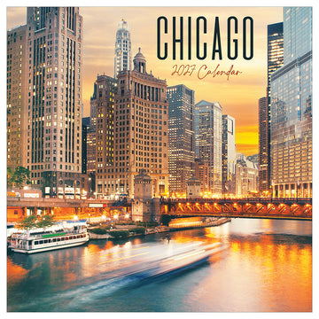 2027 Chicago Wall Calendar