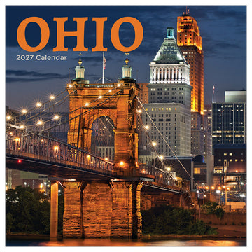 2027 Ohio Wall Calendar