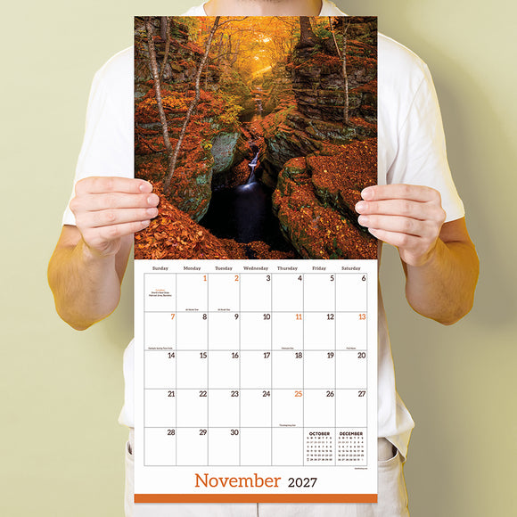 2027 Wisconsin Wall Calendar