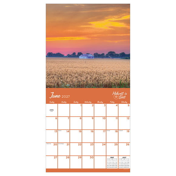 2027 Midwest Is Best Wall Calendar