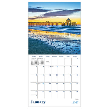 2027 Water's Edge Wall Calendar - 0